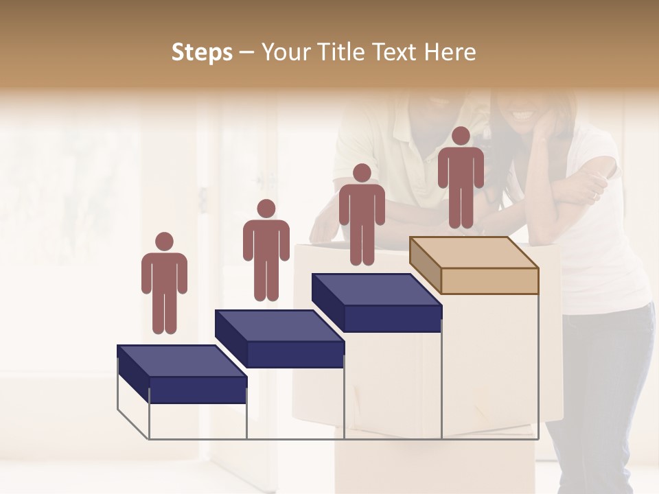 Excited Space Buyer PowerPoint Template