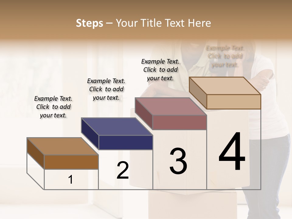 Excited Space Buyer PowerPoint Template