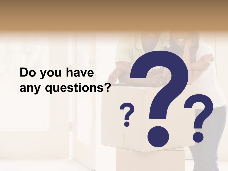 Excited Space Buyer PowerPoint Template