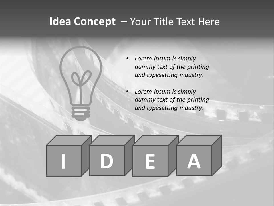 Flick Projecto Video PowerPoint Template
