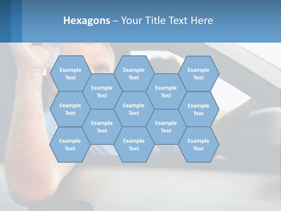 Middleaged Nature Male PowerPoint Template