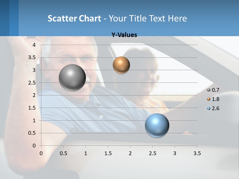 Middleaged Nature Male PowerPoint Template