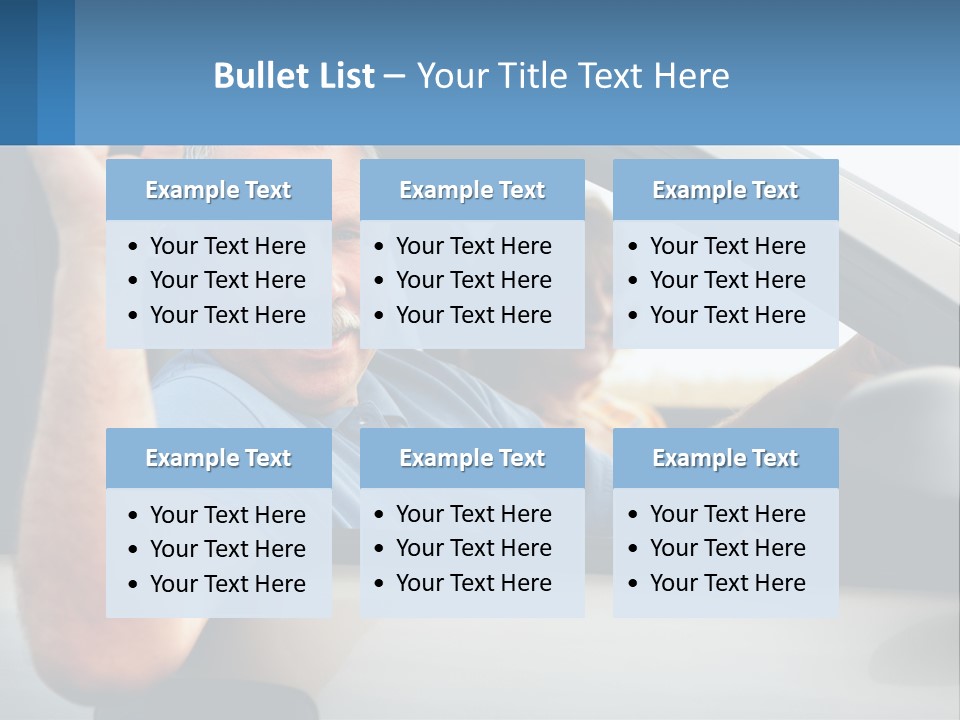 Middleaged Nature Male PowerPoint Template