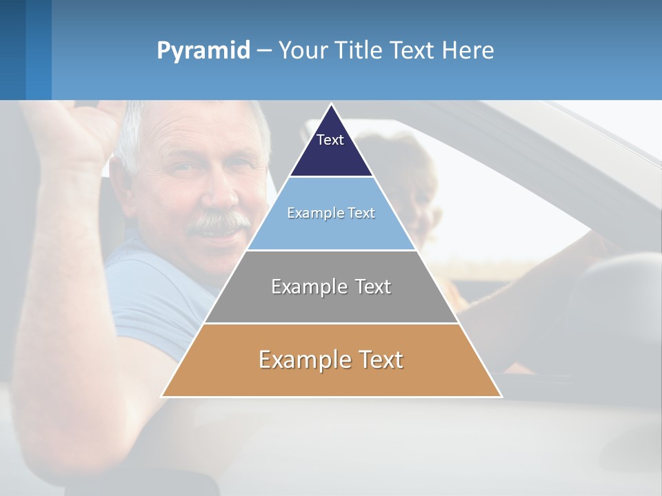 Middleaged Nature Male PowerPoint Template