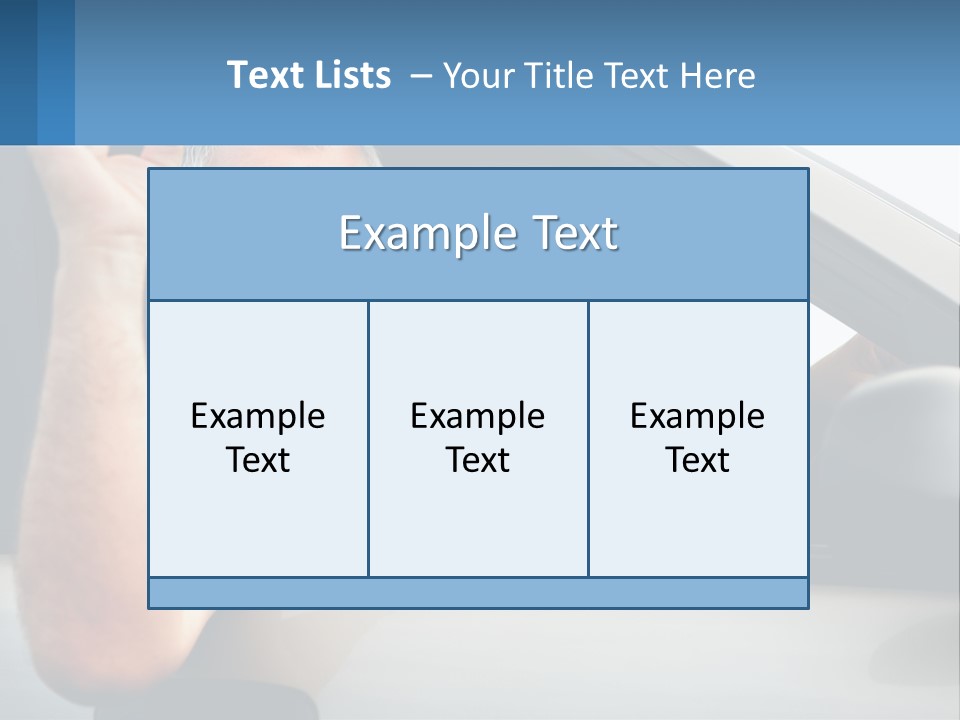 Middleaged Nature Male PowerPoint Template