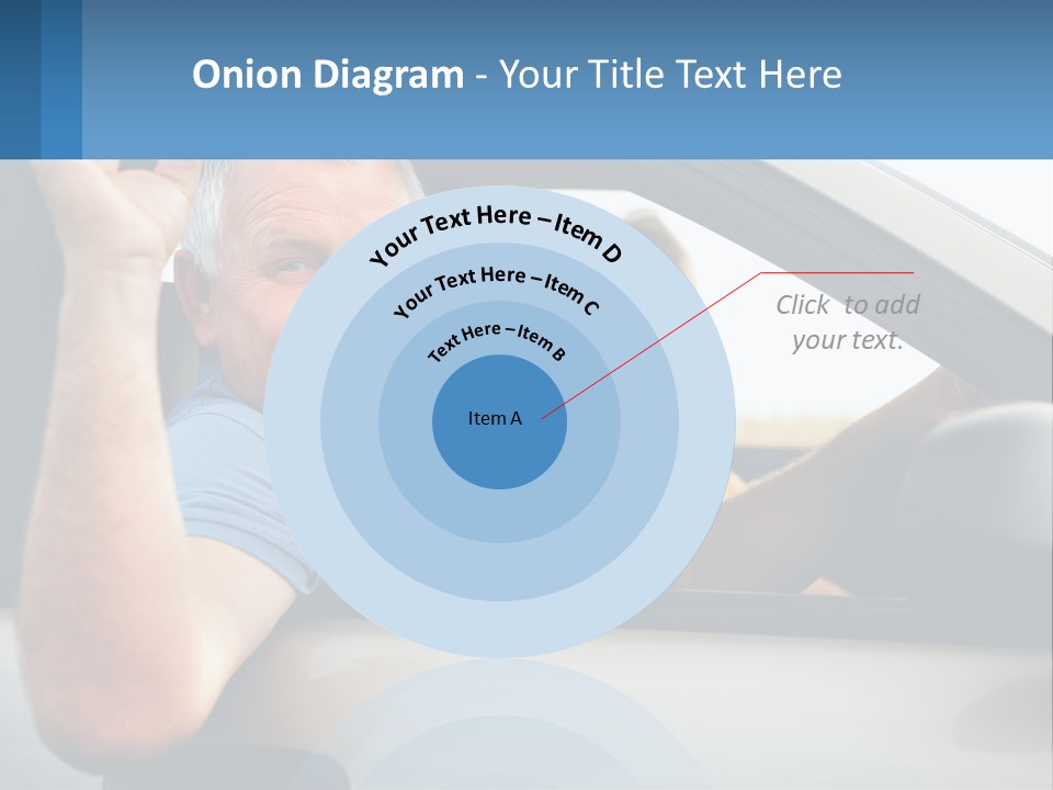 Middleaged Nature Male PowerPoint Template