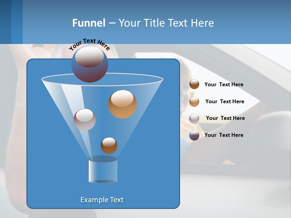 Middleaged Nature Male PowerPoint Template