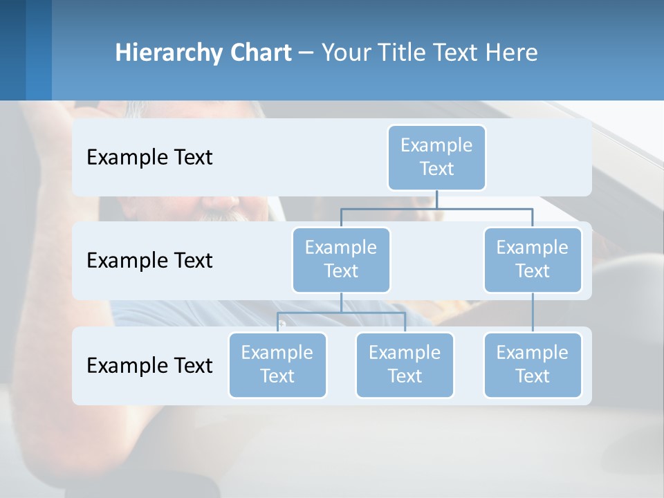 Middleaged Nature Male PowerPoint Template