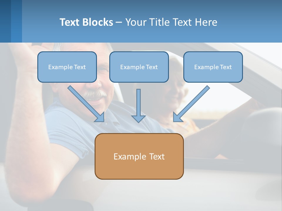 Middleaged Nature Male PowerPoint Template