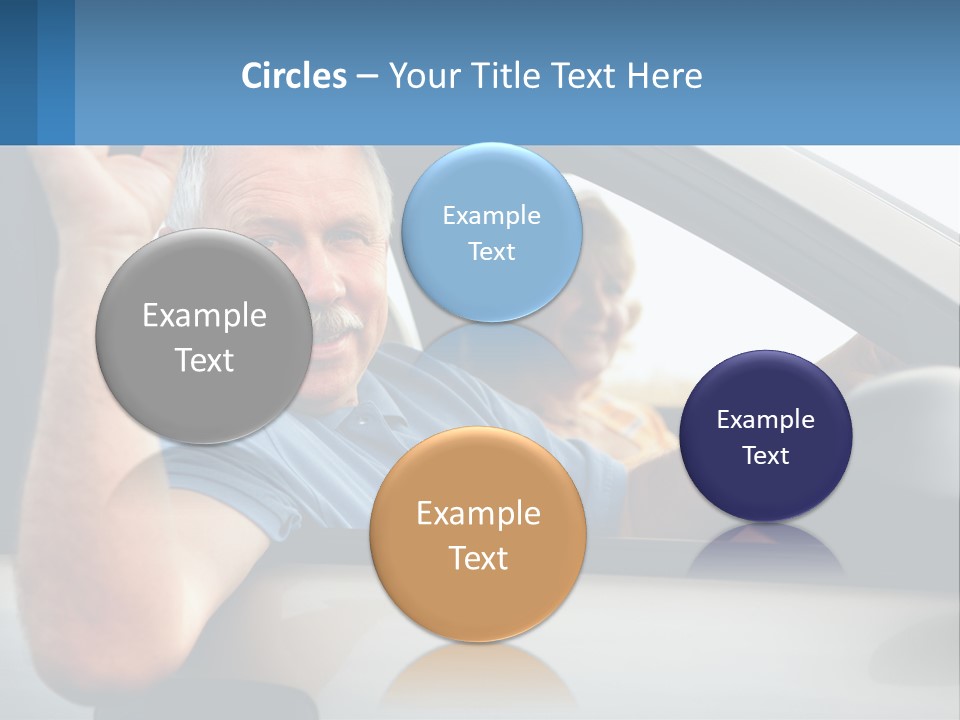 Middleaged Nature Male PowerPoint Template