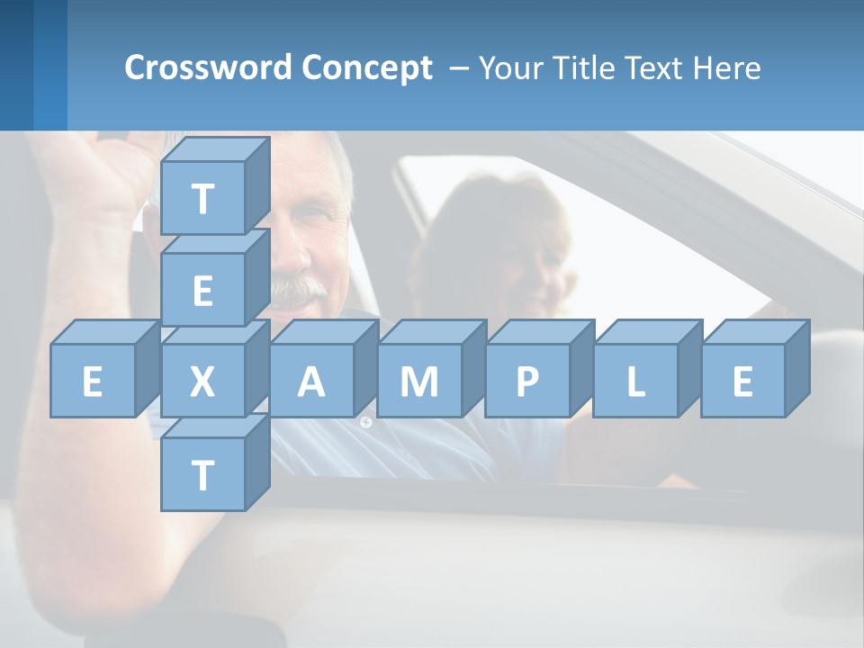 Middleaged Nature Male PowerPoint Template