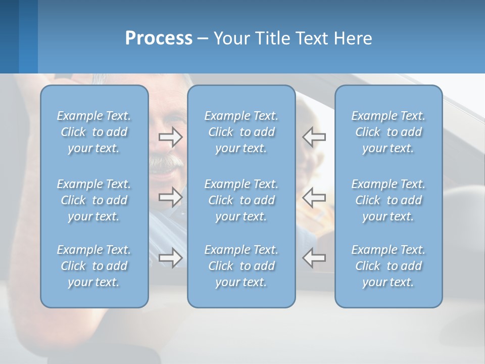 Middleaged Nature Male PowerPoint Template