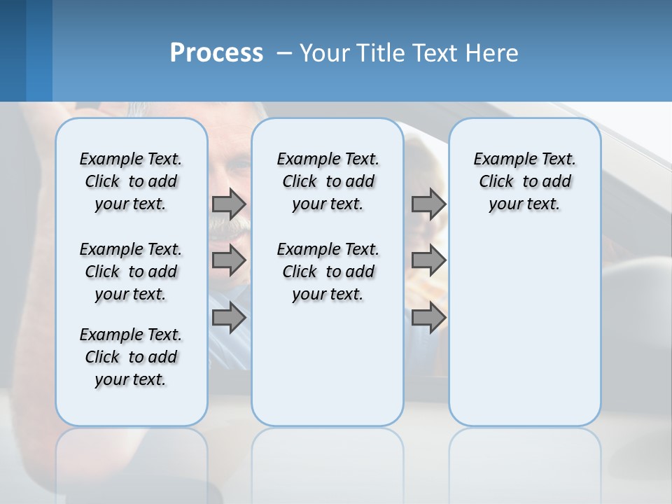 Middleaged Nature Male PowerPoint Template