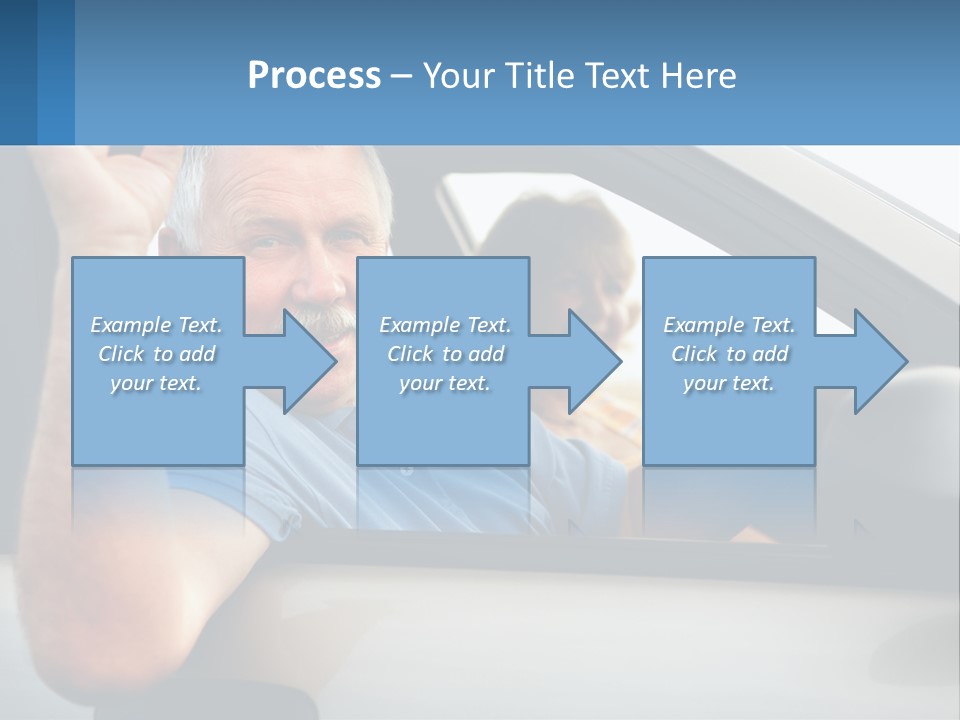Middleaged Nature Male PowerPoint Template