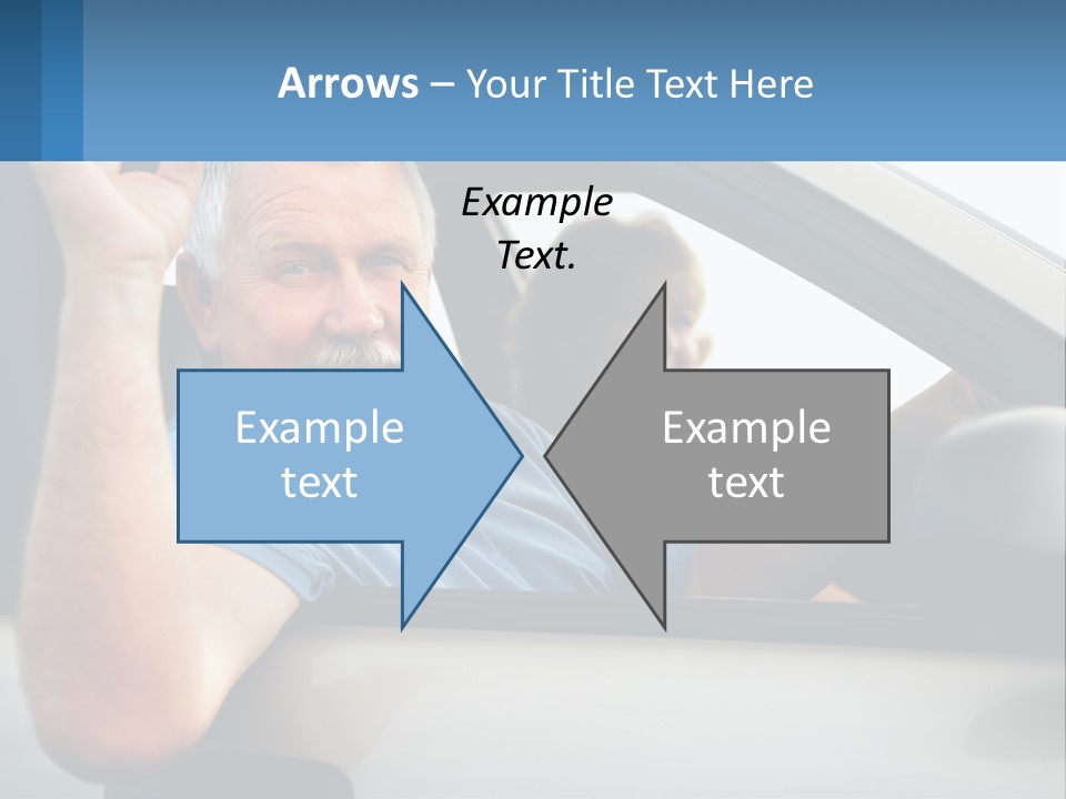 Middleaged Nature Male PowerPoint Template