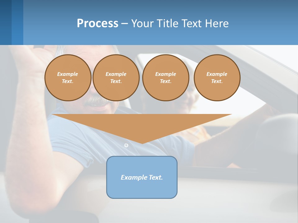 Middleaged Nature Male PowerPoint Template