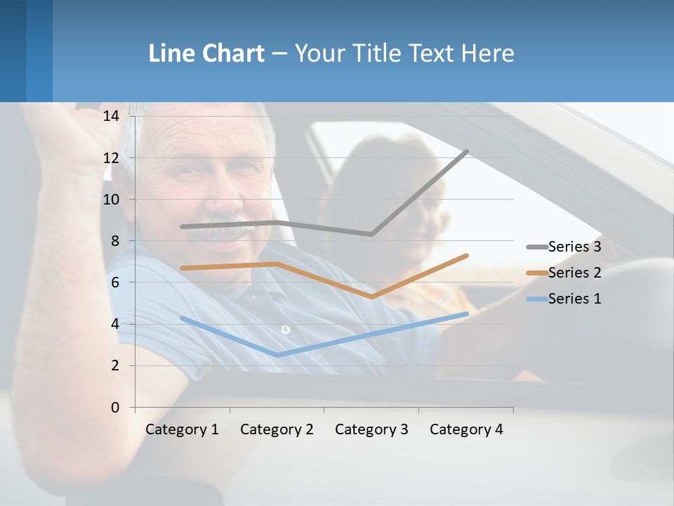 Middleaged Nature Male PowerPoint Template