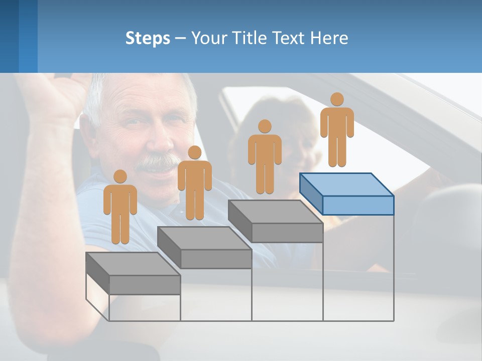 Middleaged Nature Male PowerPoint Template