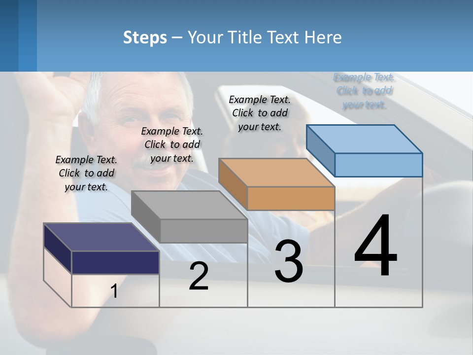 Middleaged Nature Male PowerPoint Template