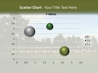 Club Course Tee PowerPoint Template