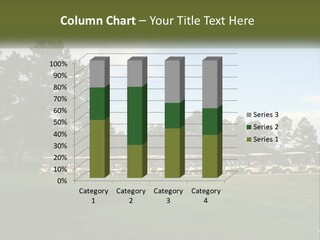 Club Course Tee PowerPoint Template