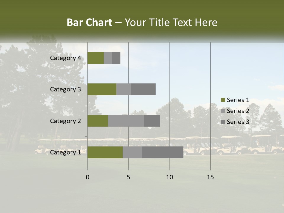 Club Course Tee PowerPoint Template