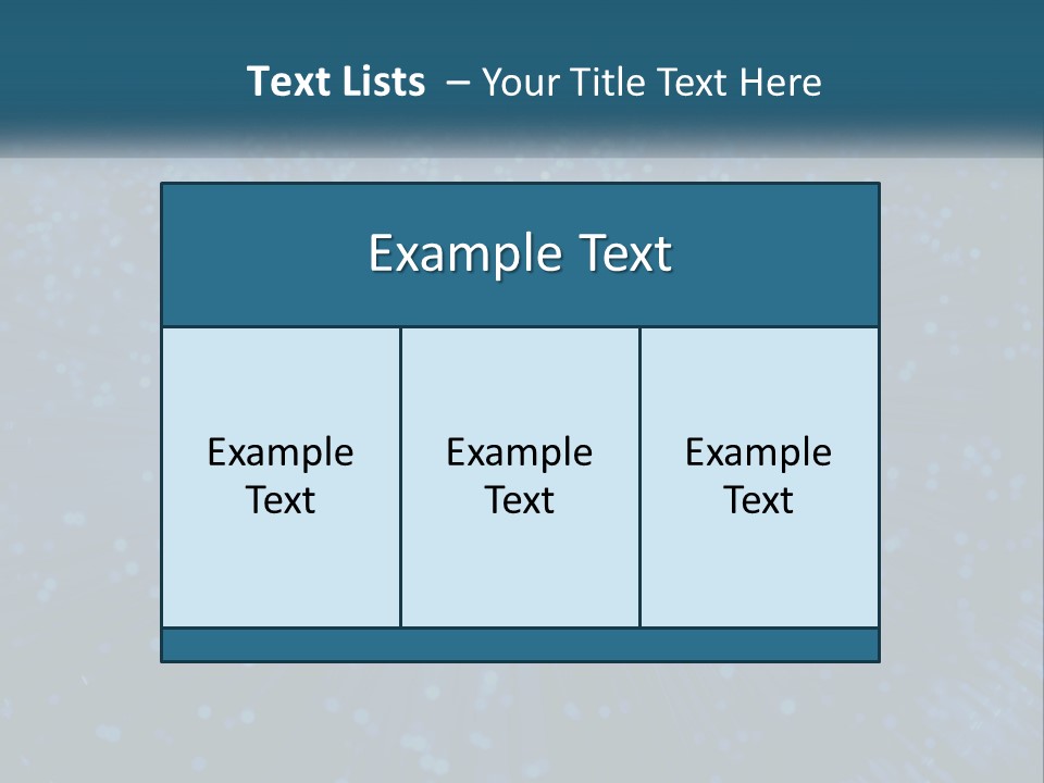 Space Blue Background PowerPoint Template