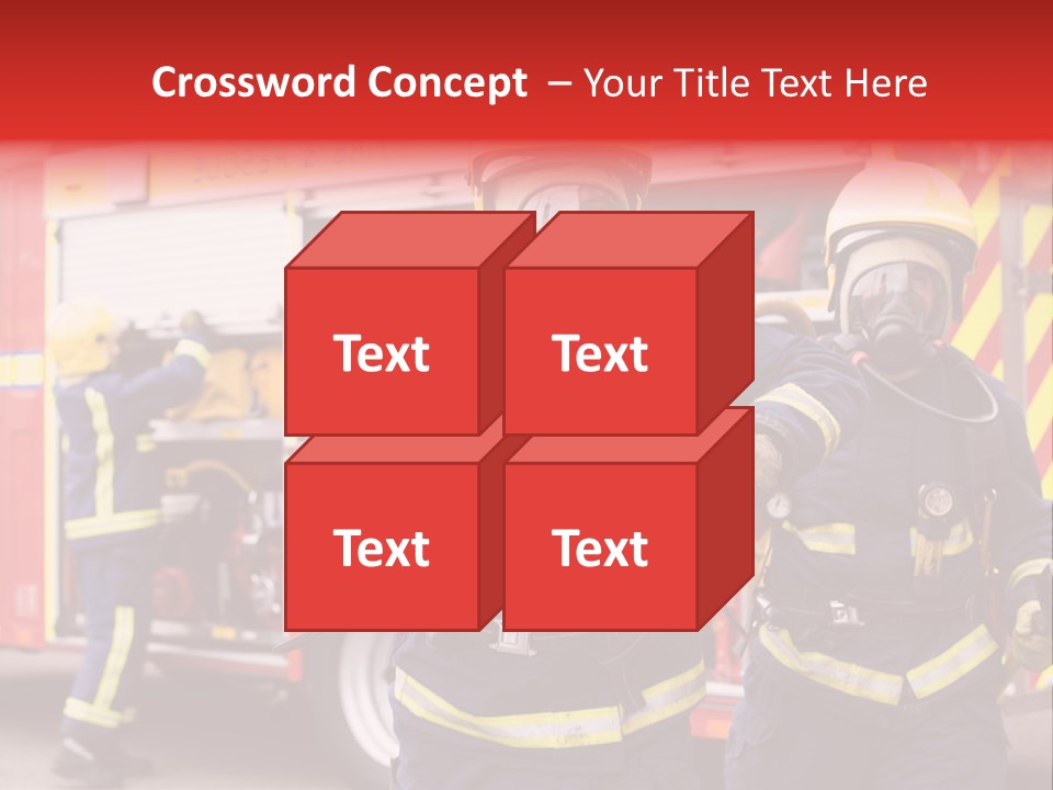 Suit Truck Looking PowerPoint Template