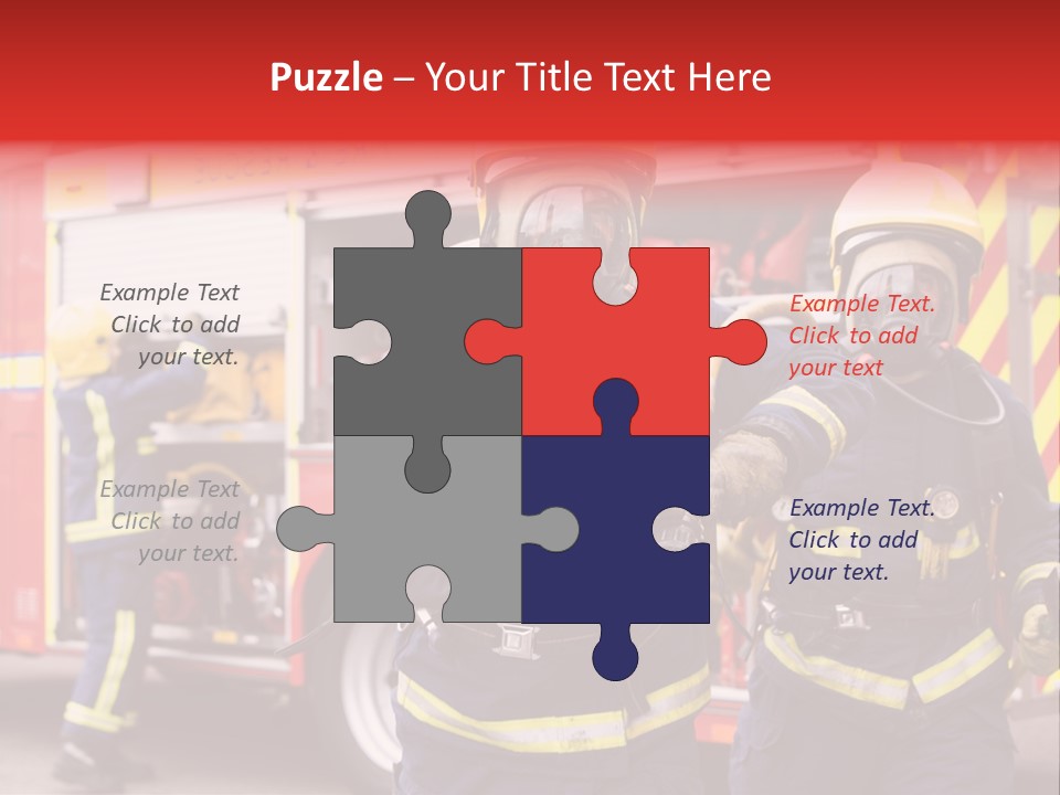 Suit Truck Looking PowerPoint Template