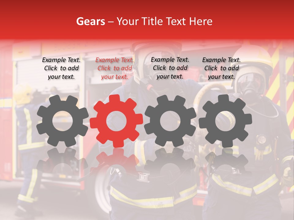 Suit Truck Looking PowerPoint Template