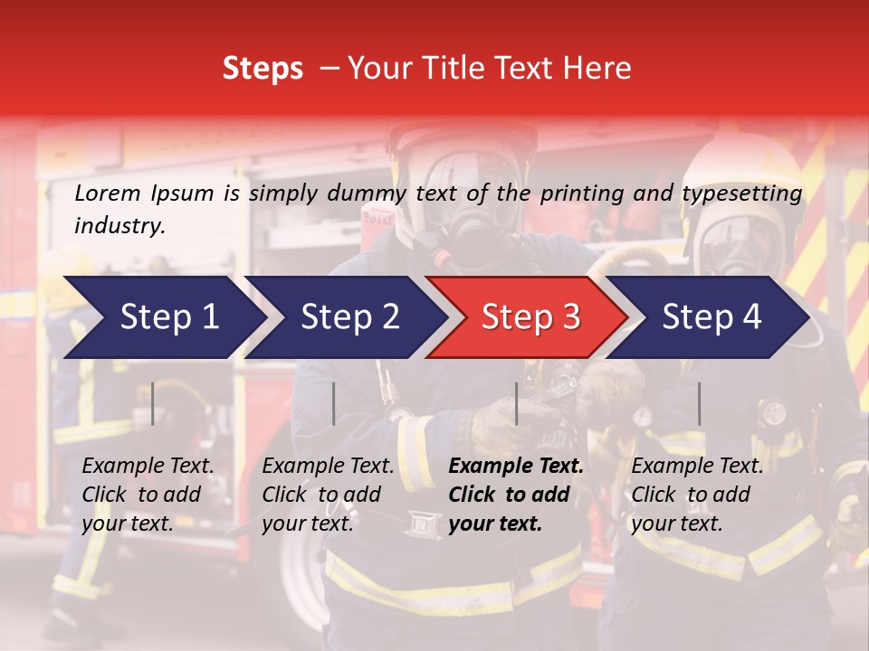 Suit Truck Looking PowerPoint Template