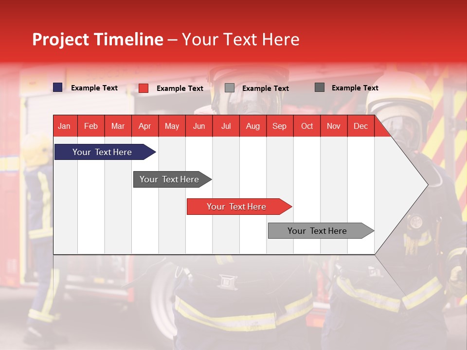 Suit Truck Looking PowerPoint Template