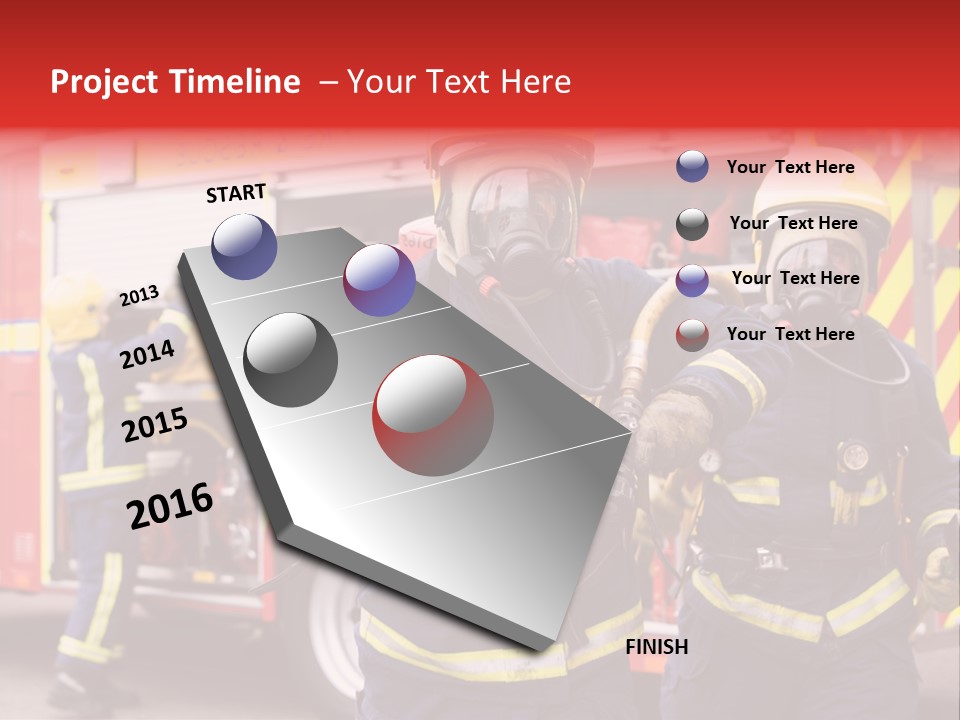 Suit Truck Looking PowerPoint Template