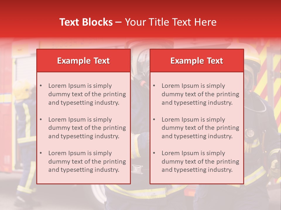 Suit Truck Looking PowerPoint Template