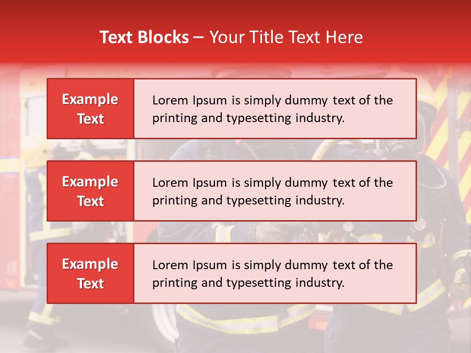 Suit Truck Looking PowerPoint Template