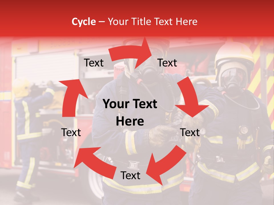 Suit Truck Looking PowerPoint Template