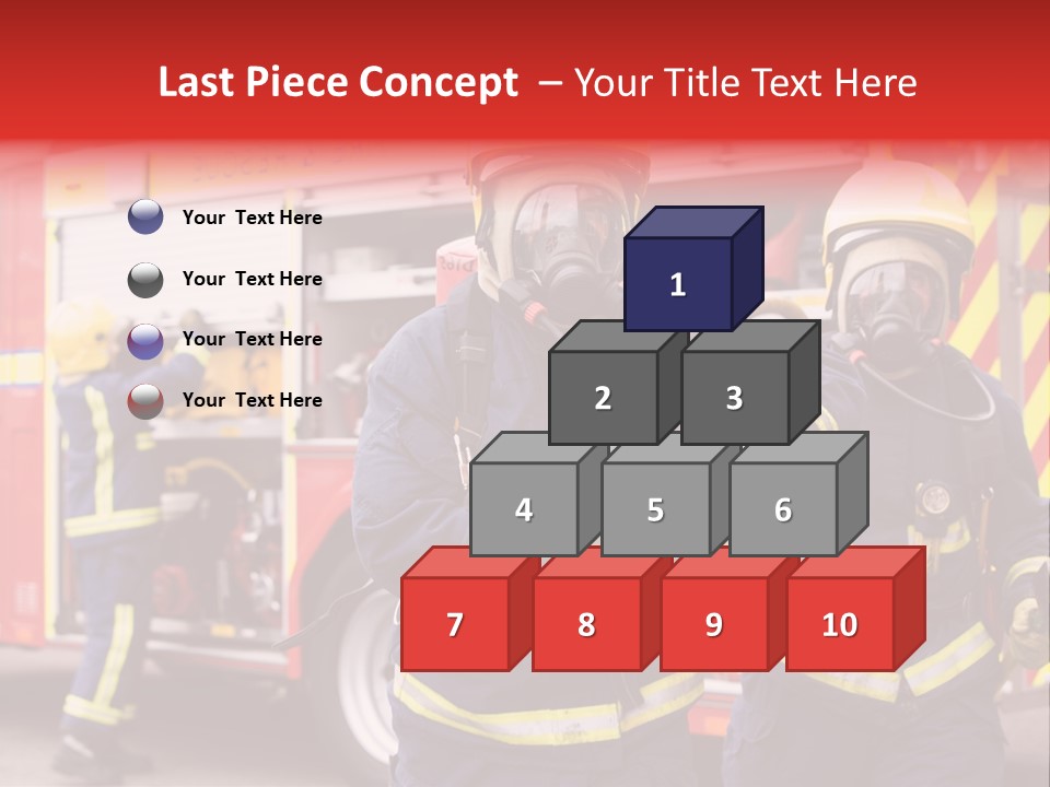 Suit Truck Looking PowerPoint Template