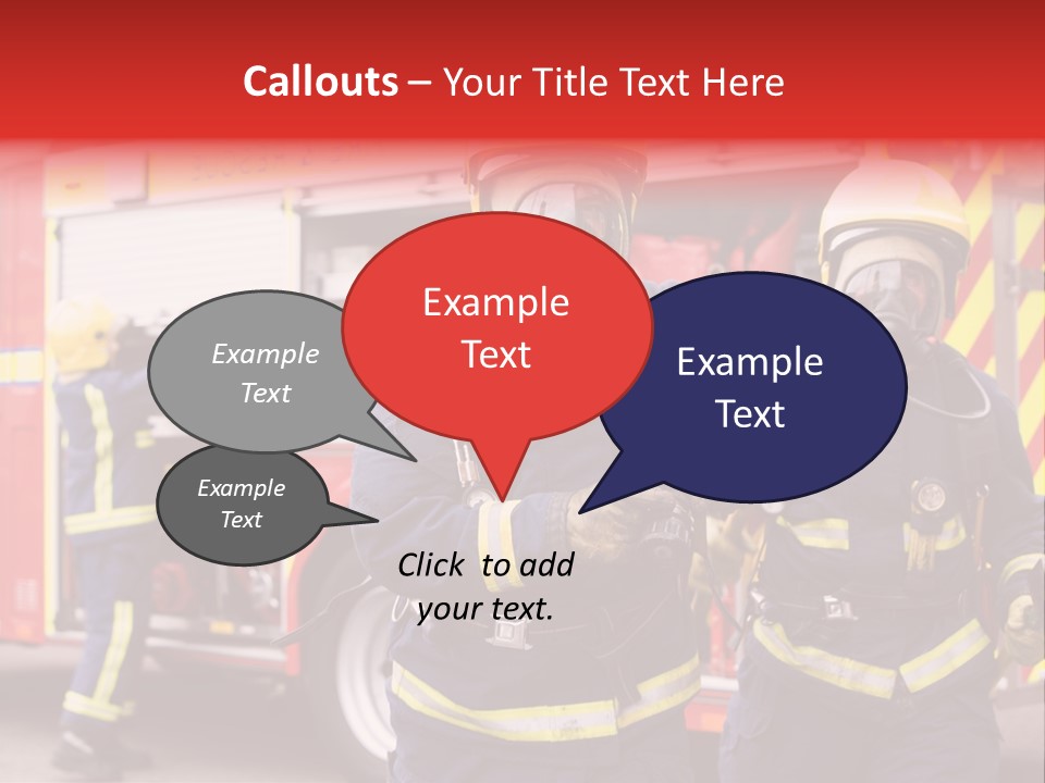 Suit Truck Looking PowerPoint Template