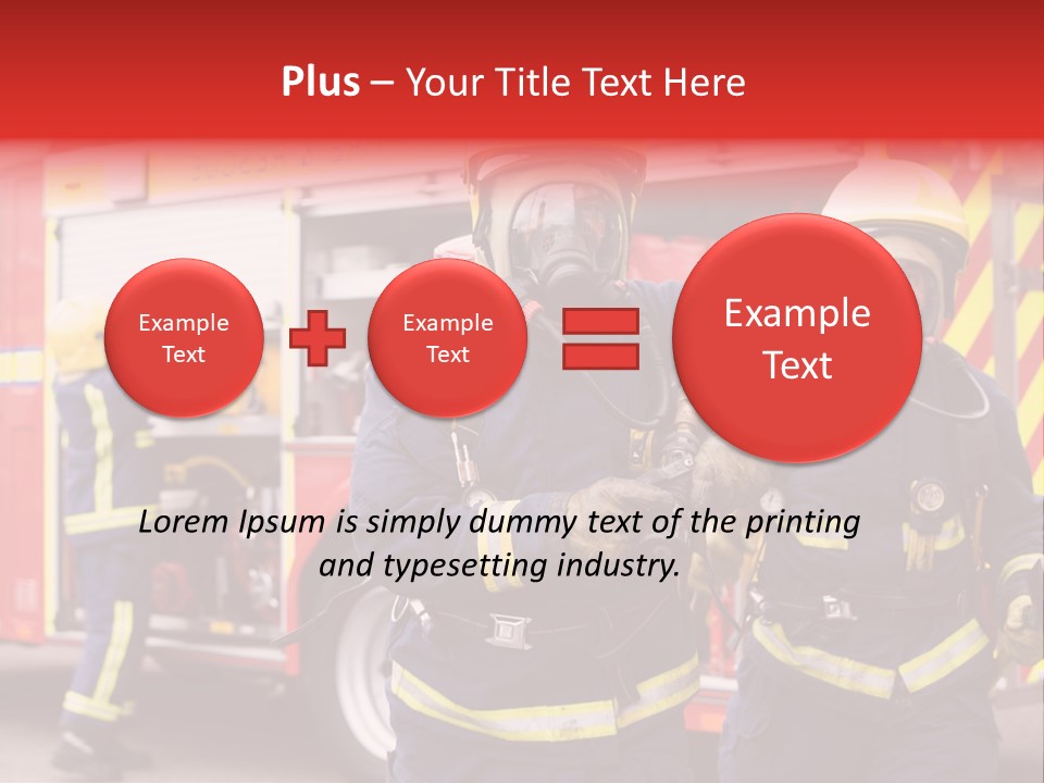 Suit Truck Looking PowerPoint Template