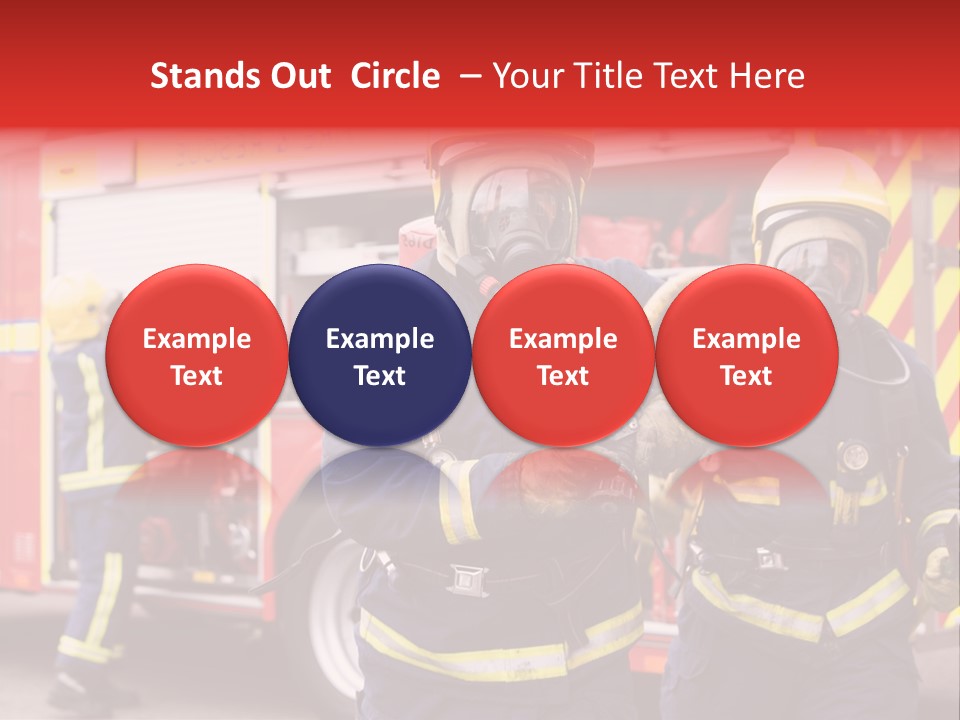 Suit Truck Looking PowerPoint Template