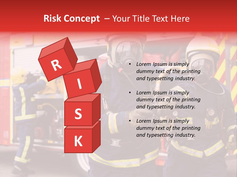 Suit Truck Looking PowerPoint Template