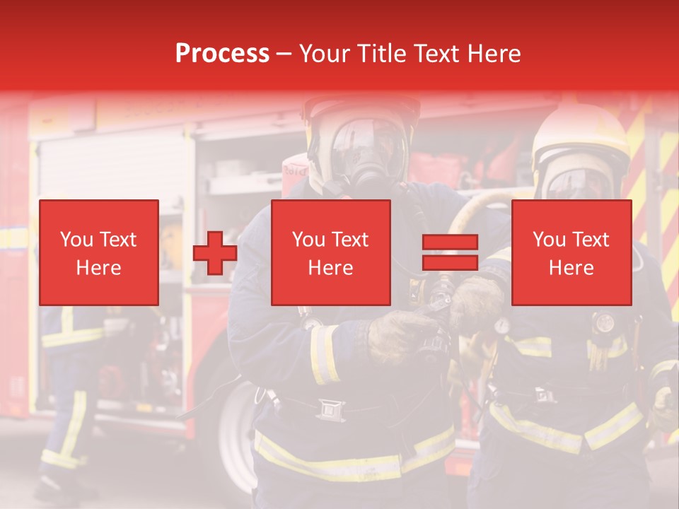 Suit Truck Looking PowerPoint Template