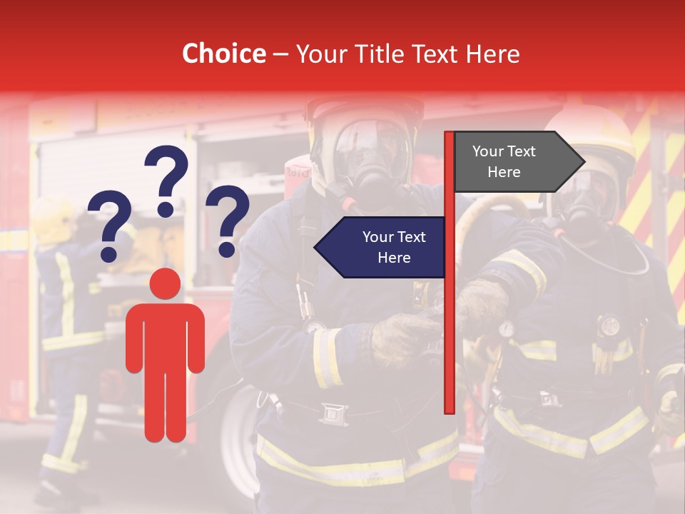 Suit Truck Looking PowerPoint Template