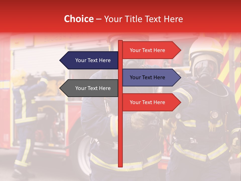 Suit Truck Looking PowerPoint Template