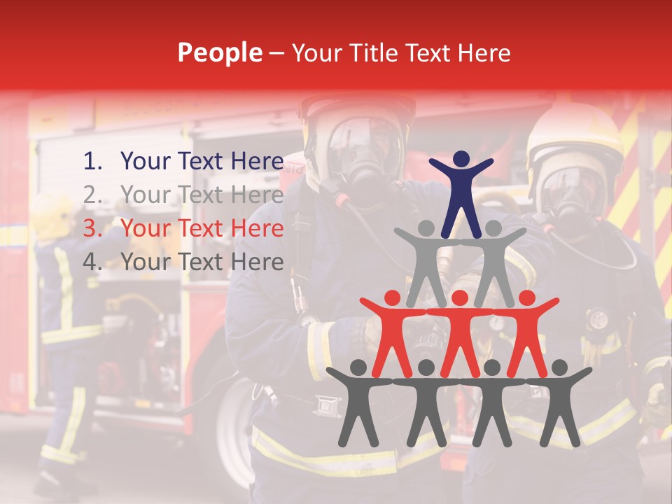 Suit Truck Looking PowerPoint Template