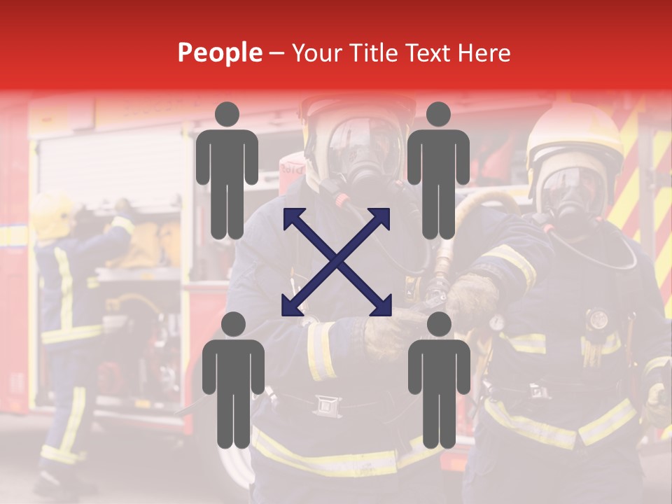 Suit Truck Looking PowerPoint Template