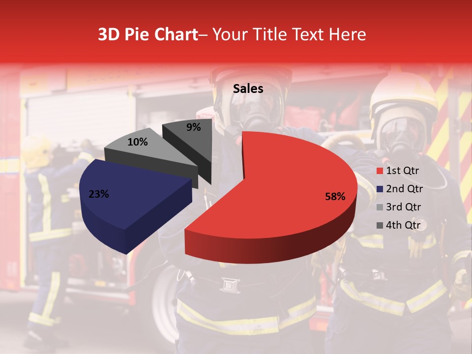 Suit Truck Looking PowerPoint Template
