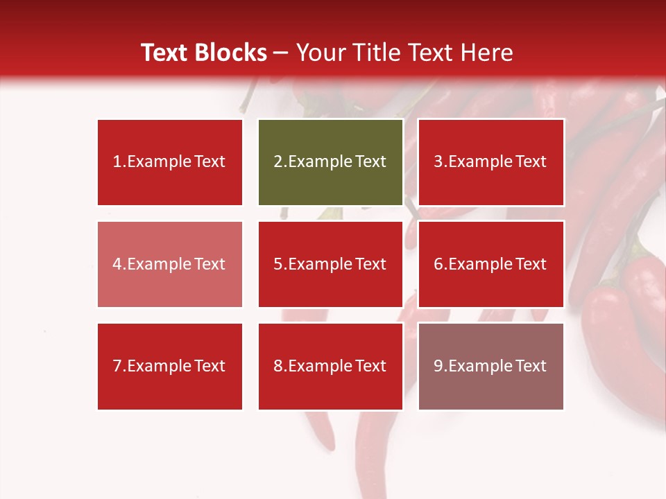 Asian Vegetable Ingredient PowerPoint Template