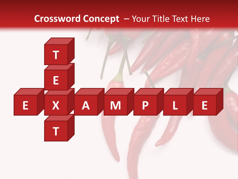 Asian Vegetable Ingredient PowerPoint Template