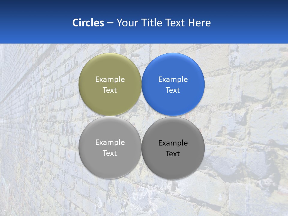 Plaster Wall Corners PowerPoint Template